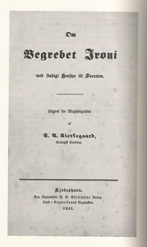 First-edition title page, 1841
