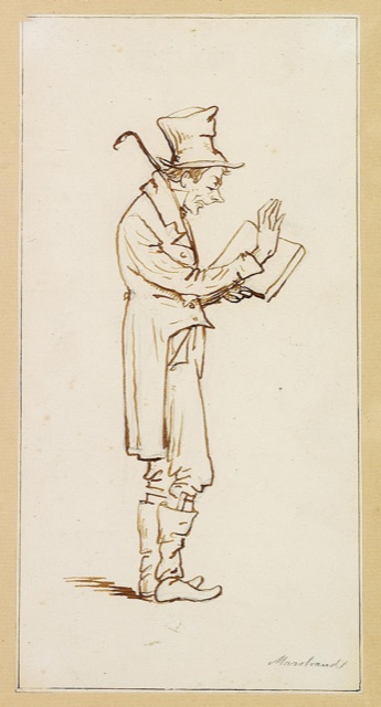 Drawing by Wilhelm Marstrand
